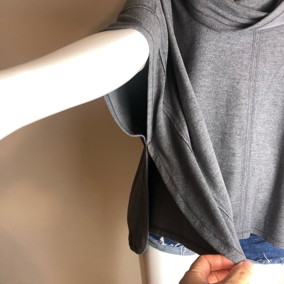 Kensie Performance Cowl Neck Poncho Oversized - Picture 5 of 14